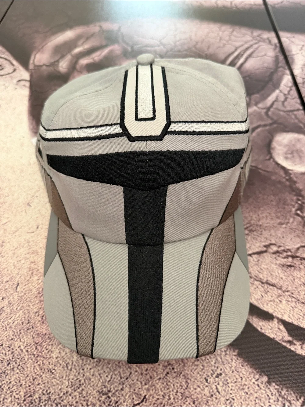 Star Wars Baseball Cap in Light Gray and Black